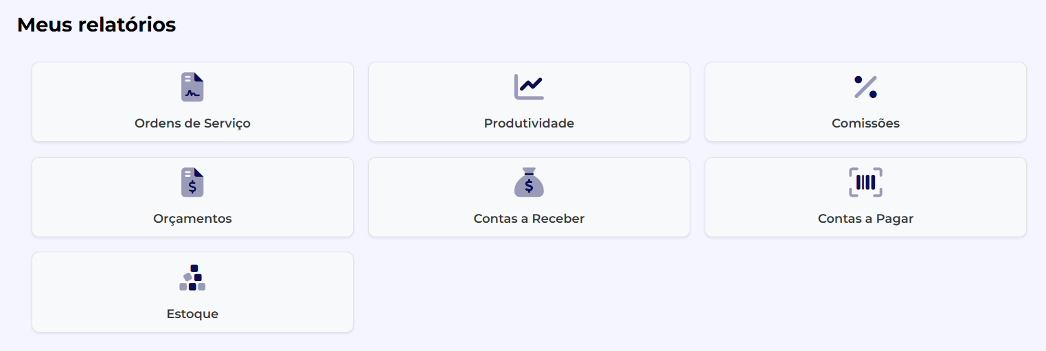 Relatórios diversos MaxFlow